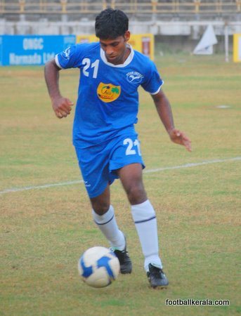Anish KP, footballkerala.com archive