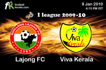 I league 2009-10: shillong lajong fc v/s Viva Kerala