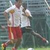Bhaichung Bhutia training with East Bengal