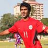 Rafi celebrates against against Chirag