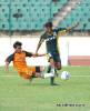 Santosh Trophy2009: rajasthan player latit bora tamilnadu player muthu