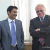 Dr. Shaji Prabhakaran with Sir Bob Houghton