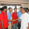 Viva players itnroduced to Sports Minister Vijayakumar